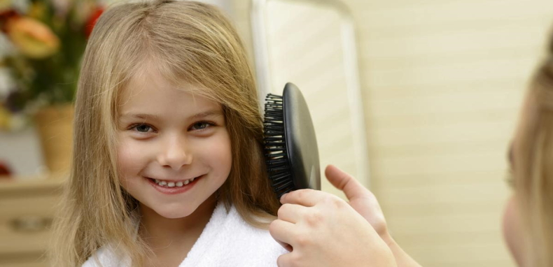 damaged hair in toddlers